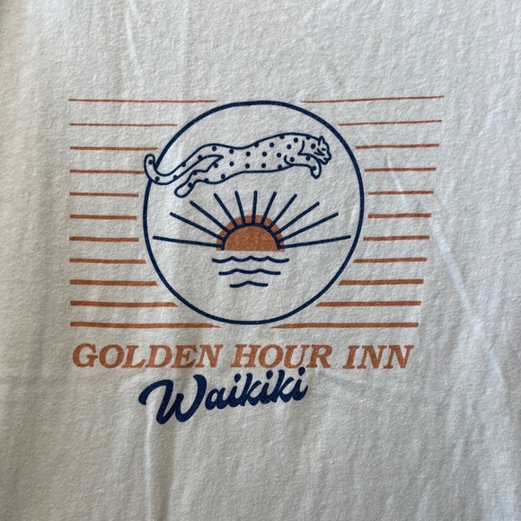 by Trovata Birds of Paradis women’s printed shirt size medium - Picture 2 of 6